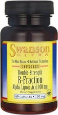 R-ALA R-Fraktion Alpha-Liponsäure 100mg 60 Kapseln SWANSON