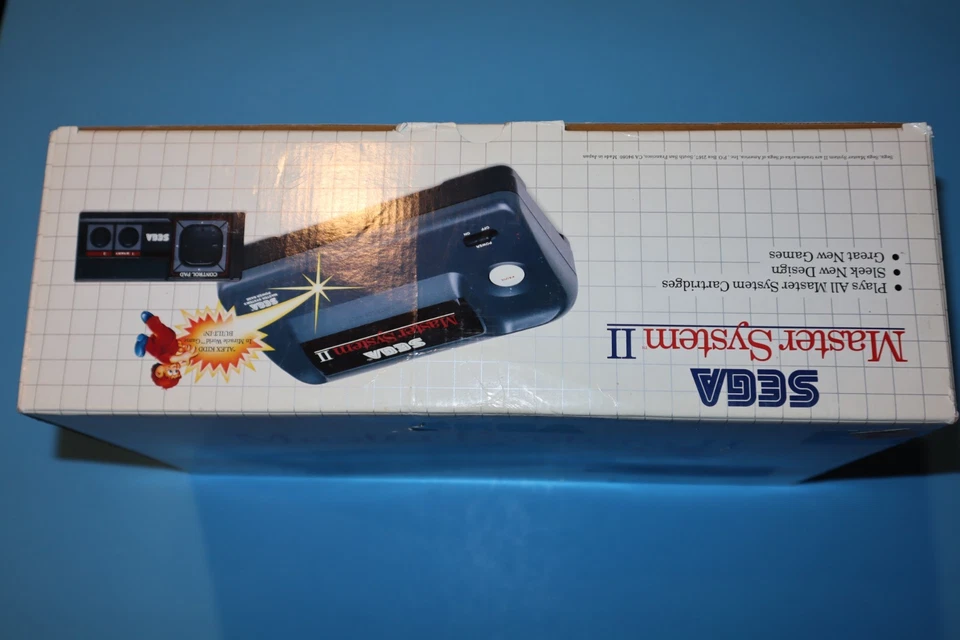SEGA MASTER SYSTEM II 2 GAME CONSOLE OEM U.S. VERSION BRAND NEW IN BOX! - Image 2 of 4