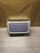 Bush TR2003DAB Portable Digital Radio FM DAB Silver Grey Mains Battery