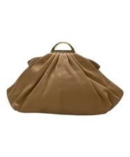 the VOLON                    CLUTCH BAG Clutch bag beige