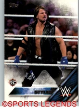 2016 WWE Then Now Forever #102 AJ Styles