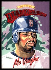 Mo Vaughn 1994 Donruss #DK-2 Boston Red Sox MLB READ FREE SHIPPING AutographDen