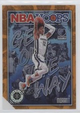 2019-20 Panini NBA Hoops Premium Stock Get Out the Way Orange Ja Morant #12 0b6b