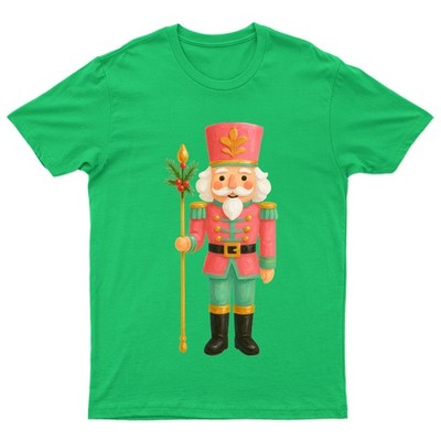 Nussknacker Soldat Weihnachten Feiertage Herren T-Shirt Damen Tee Grafik Top