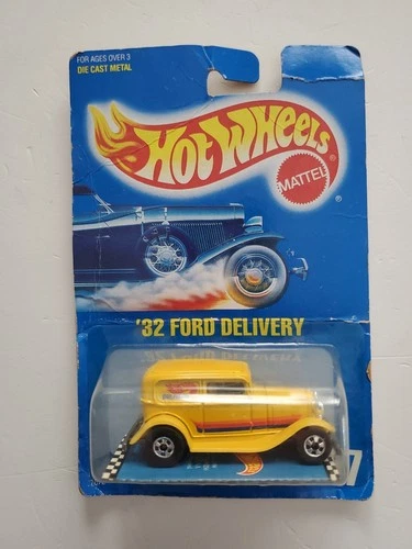 Vintage Hot Wheels Classics '32 Ford Delivery 1932 Yellow Panel Wagon 1988