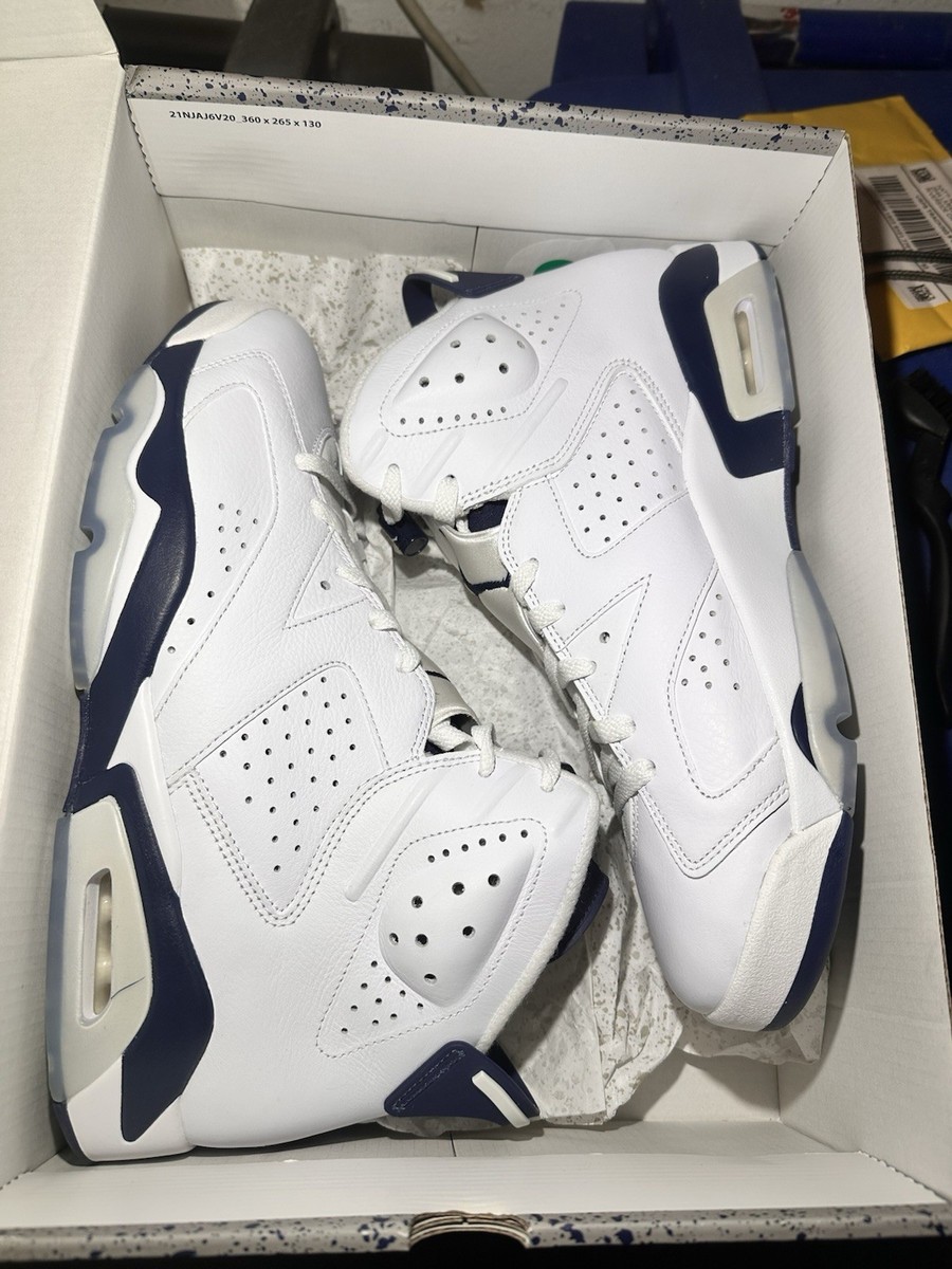 Size 12 - Jordan 6 Retro Midnight Navy 195243736691| eBay display picture 1