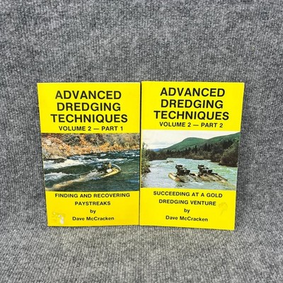 Advanced Dredging Techniques Vol 2 Pts 1&2 Dave McCracken 1983 First Print Gold