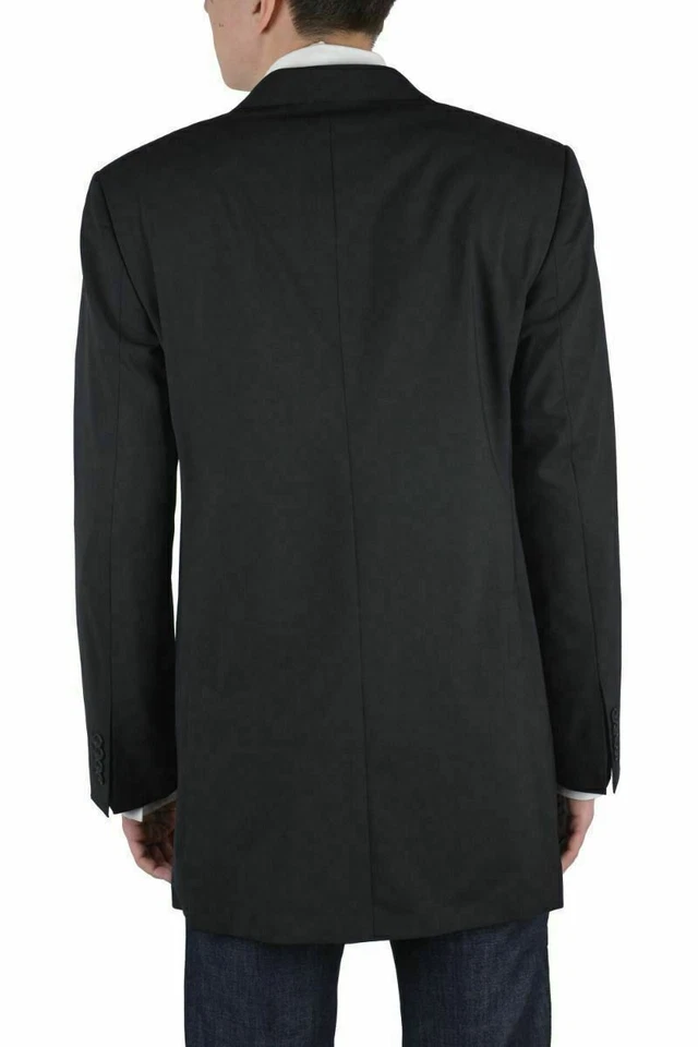 Dolce & Gabbana мужской черный шерстяной двубортный блейзер размер США 38 IT 48 - Изображение 2 из 3