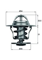 KÜHlmittel Thermostat FÜR VW Golf II (19E, 1G1) - Mahle TX 15 87D