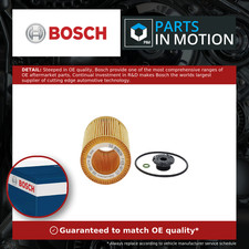 Oil Filter fits BMW Z4 E89 2.0 11 to 16 N20B20A Bosch 11427640862 11427953125