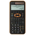 Sharp EL-W531 XG-YR Scientific Calculator WriteView Display Metallic Orange 335