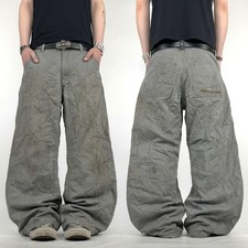 Vintage y2k skater grunge archive cyber rare baggy wide leg jeans