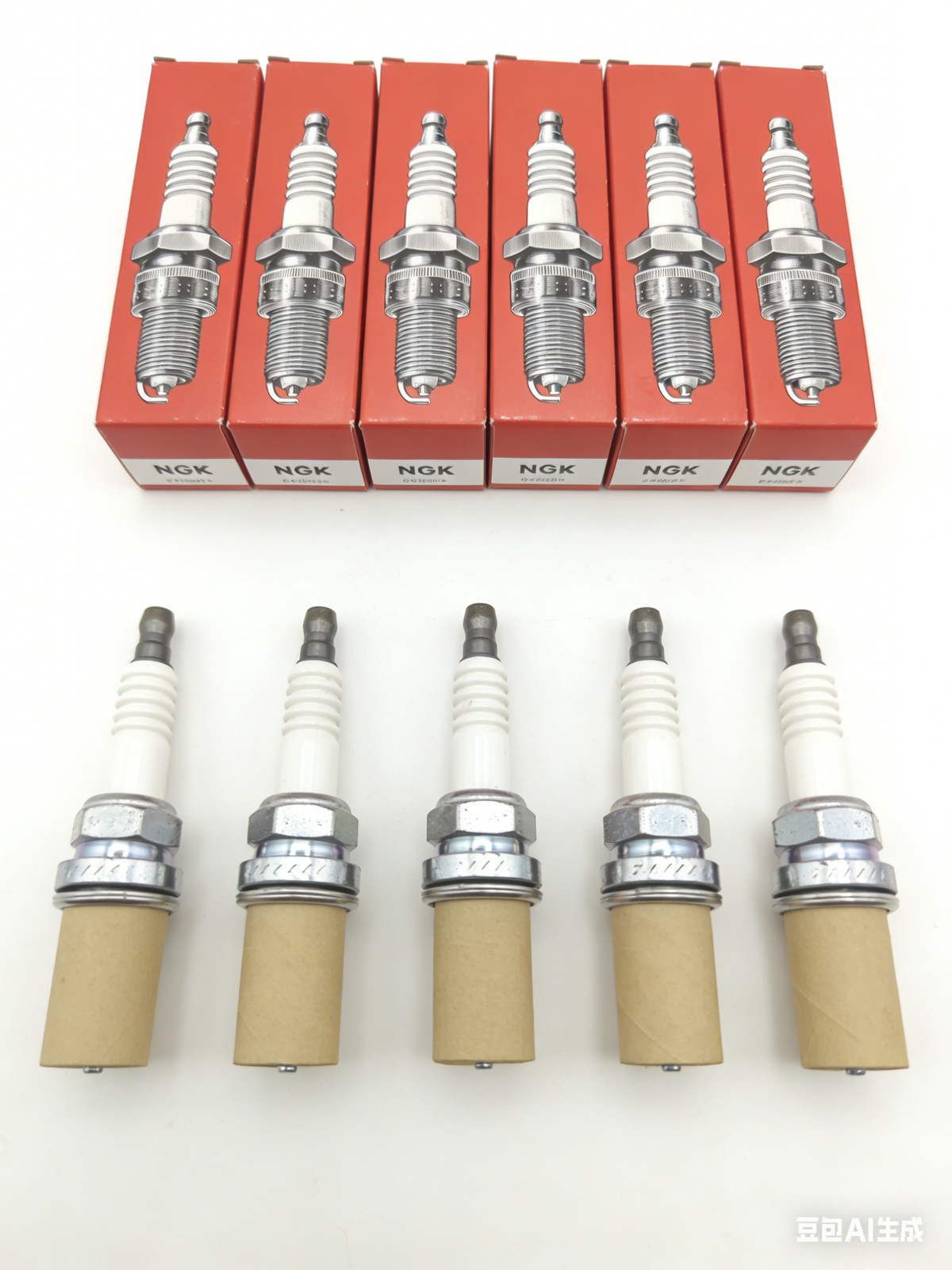 6pc Genuine NGK Iridium Spark Plugs For Honda 9807B-5517W IZFR5K11 J35A6 3657
