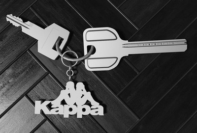 Kappa Logo Keychain
