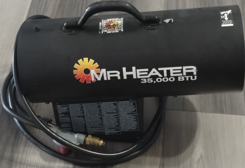 Mr Heater 35,000 BTU Jobsite Heater Model 28494 Portable with Regulator