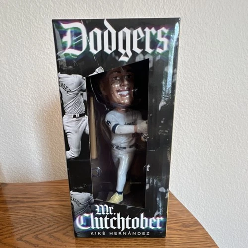 Dodgers Mr. Clutchtober MLB Figurine Collectible Baseball Display 2507-3554-1019