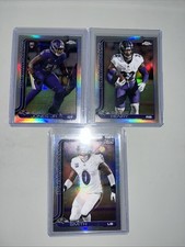 2025 Topps Chrome Football Emery Jones Jr. RC Refractor | Derrick Henry Silver