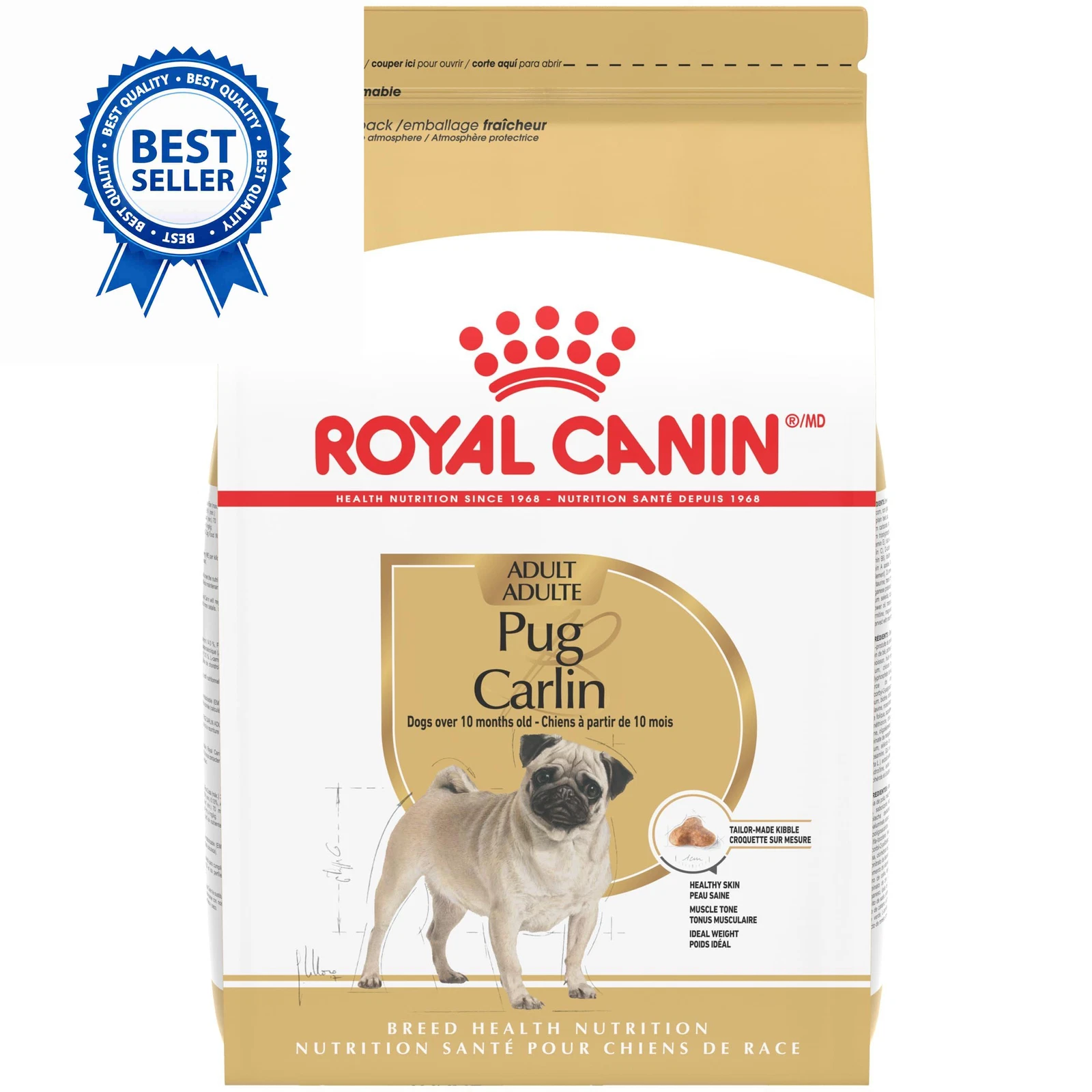 Royal Canin Breed Health Nutrition 10 Pound (Pack of 1), No artificial color