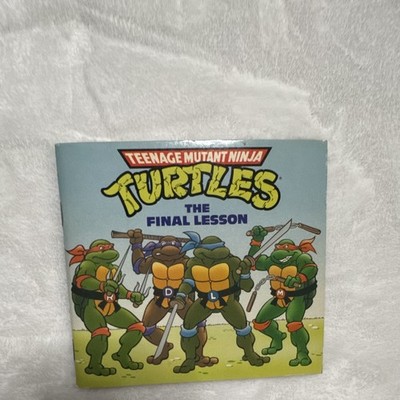 TMNT The Final Lesson Mini-Storybook Paperback Illustrated Random House 1990