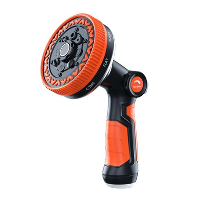 #ad Garden Hose Nozzle Heavy Duty Metal Water Sprayer 9cm 3.5quot; Ultra Wide Spray $40.07