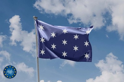 George Washington Headquarters Flag | Unique Design Print House Flag