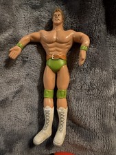 Vintage 1990 WCW Lex Luger Wrestling Entertainment Just Toys Bendy Action Figure