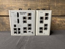 Allen Bradley 1783-MS10T Stratix 8000 Ethernet Managed Switch and 1783-MX08T