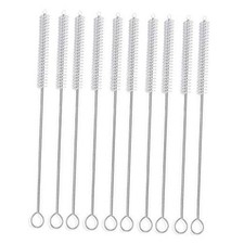 Long Straw Brush, Nylon Flexible,Reusable Pipe Tube Cleaner 12-ihch X 2/5-inch