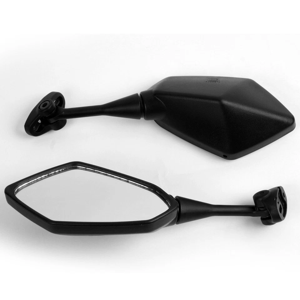 Black Left Right Side Rear View Mirrors For HYOSUNG GT125R GT250R GT650R GT650S - Image 3 of 4