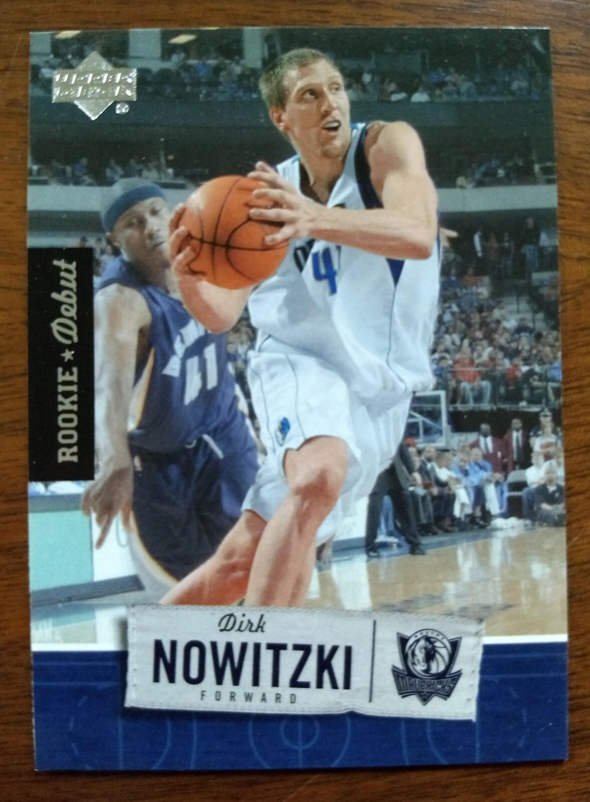 DIRK NOWITZKI, 2005-06 UPPER DECK ROOKIE DEBUT #17, MAVS
