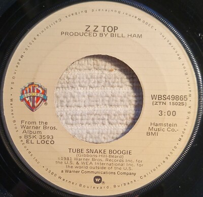 TUBE BEST SCORE ‘00 ZZ Top 