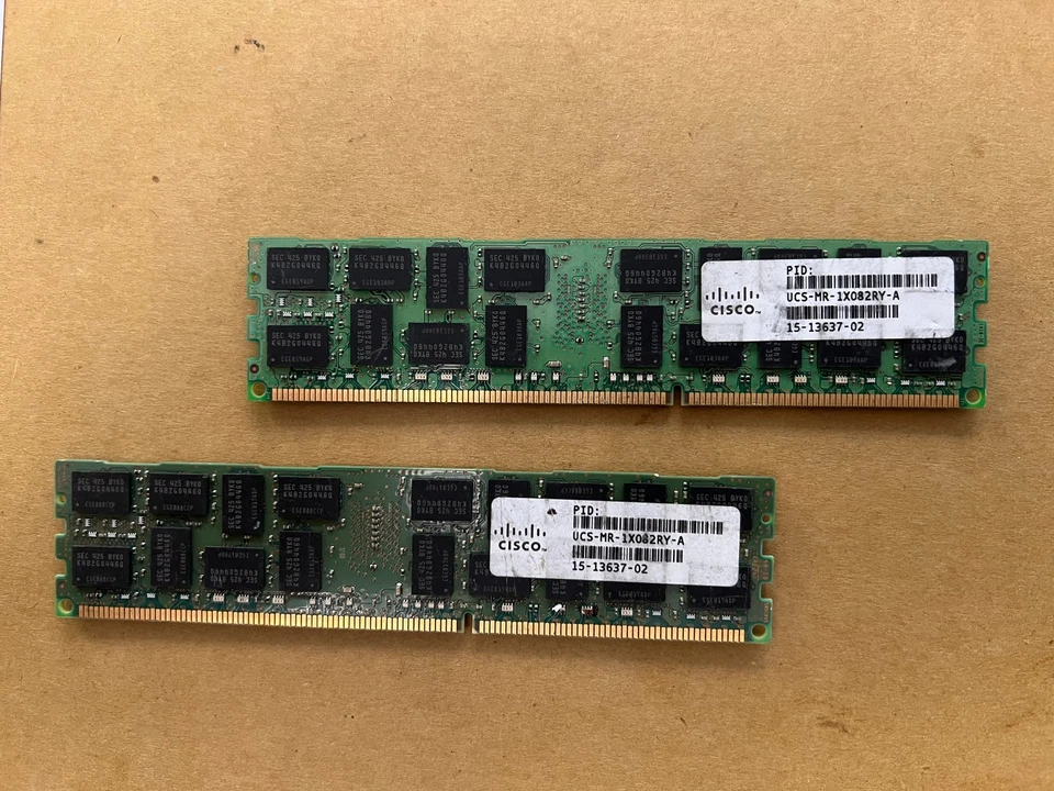 SAMSUNG M393B1K70QB0-YK0 8GB DDR3-1600 PC3L-12800R UCS-MR-1X082RY-A M7-2(10) - Image 4 of 4