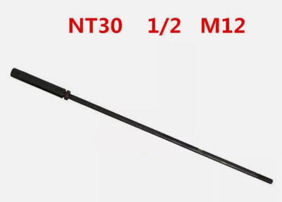 Milling Machine Parts NT30 Draw Bar Overall Drawbar 1/2 M12 For Bridgeport Mill