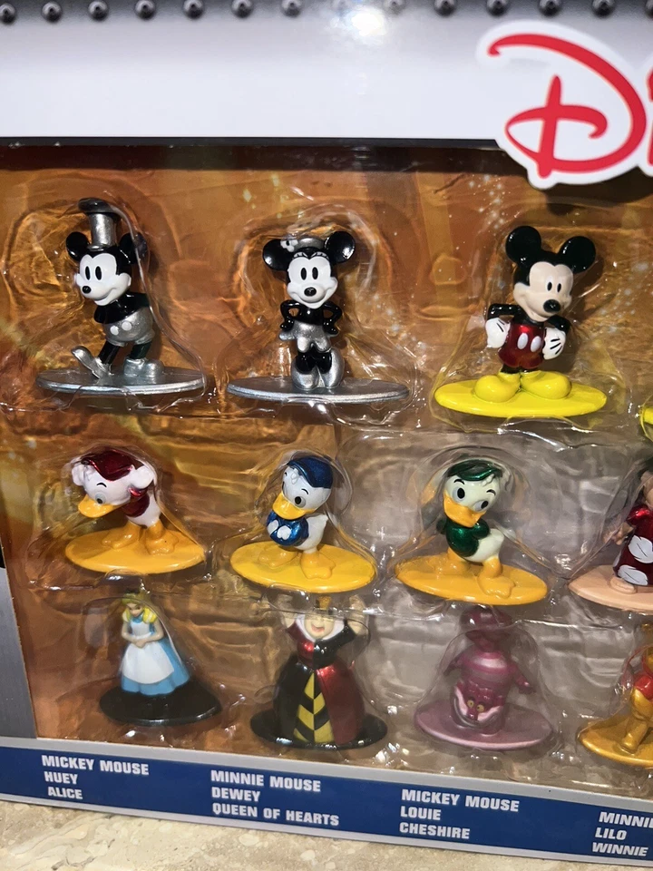 Disney Nano Metalfigs 18 Pack Serie 1 Die Cast Figuras LILO STITCH MICKEY MINNI Foto 3 de 4