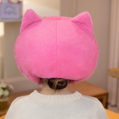 Chapeau De Chat En Crochet à Fleurs – Accessoire Pour Chat, Chien Ou Déco, Rose Et Jaune