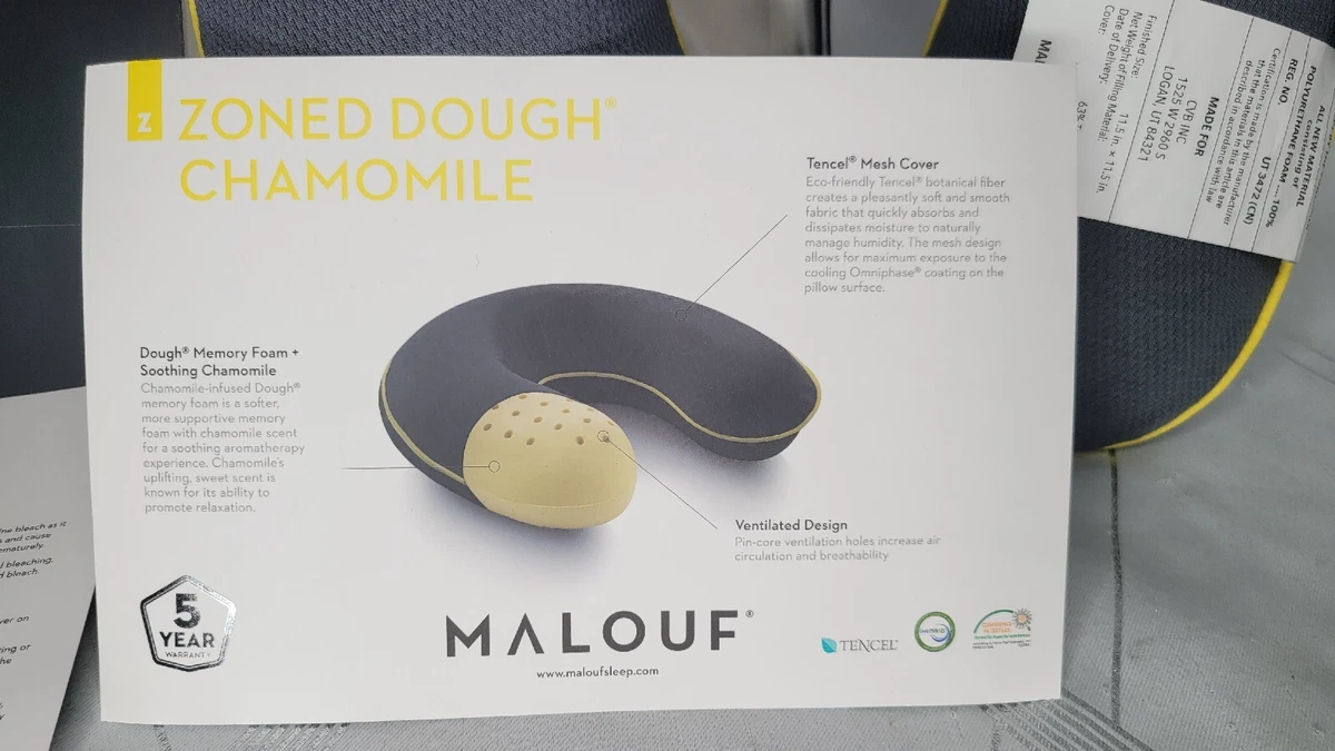 Zoned dough chamomile pillow cheap