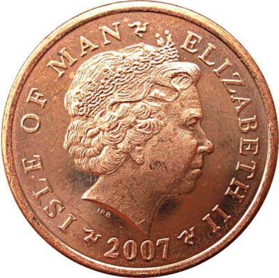 Isle of Man 2 Pence Coin | Queen Elizabeth II | Albert Tower | 2004 - 2016