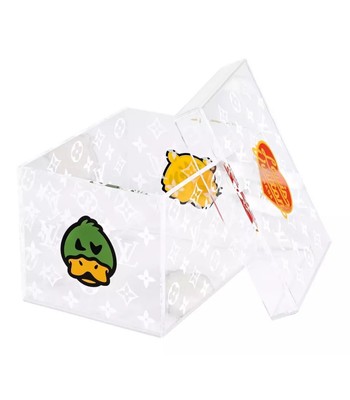 Louis Vuitton X Nigo | Transparent Acrylic Box |  Duck Tiger Heart | VERY RARE