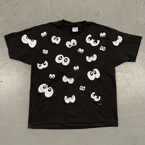 Vintage 90s Eyes All Over Print Shirt 