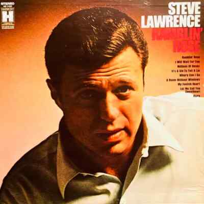 Steve Lawrence Ramblin Rose Harmony Vinyl LP