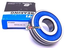 PFI 6203 LHA 15 Groove Ball Bearing, Rubber Sealed 2RS 15x40x12 mm