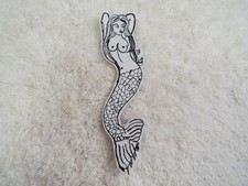 MERMAID Siren 7" Embroidery Iron-on Patch E21
