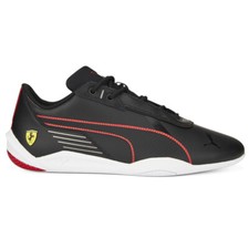 PUMA Scuderia Ferrari R Cat Machina Lace Up Mens Black Sneakers Casual Shoes 30