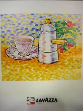 Lavazza Cafe des Arts Limited Edition Vintage Poster