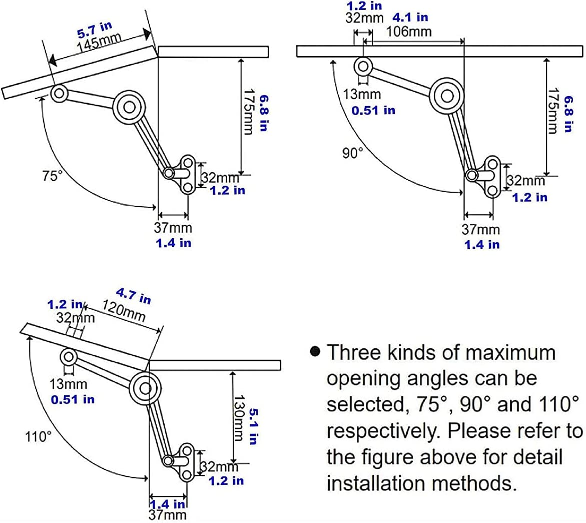 Toy Box Hinges Soft Close Lid Support Hinges Heavy Duty,Soft Close Hinges 7445035417493 eBay