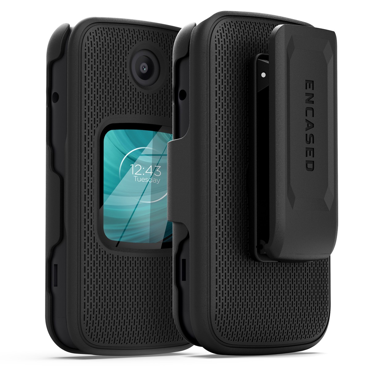 SmartFlip/Alcatel Go Flip Belt Clip Case with Holster 4052R/4052C/4052W