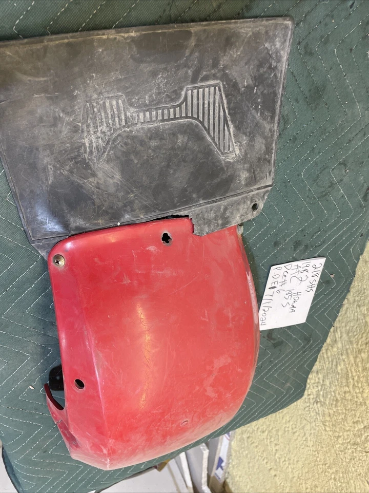  Guardabarros delantero rojo para Honda ATC 90 110 185S 218 1971-1982 Foto 4 de 4
