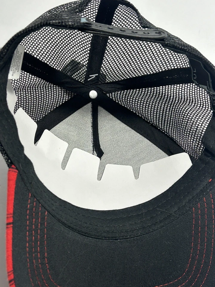 Hermosa gorra clásica gigante para hombre ajustable - ROJO - NUEVA CON ETIQUETA Foto 3 de 3