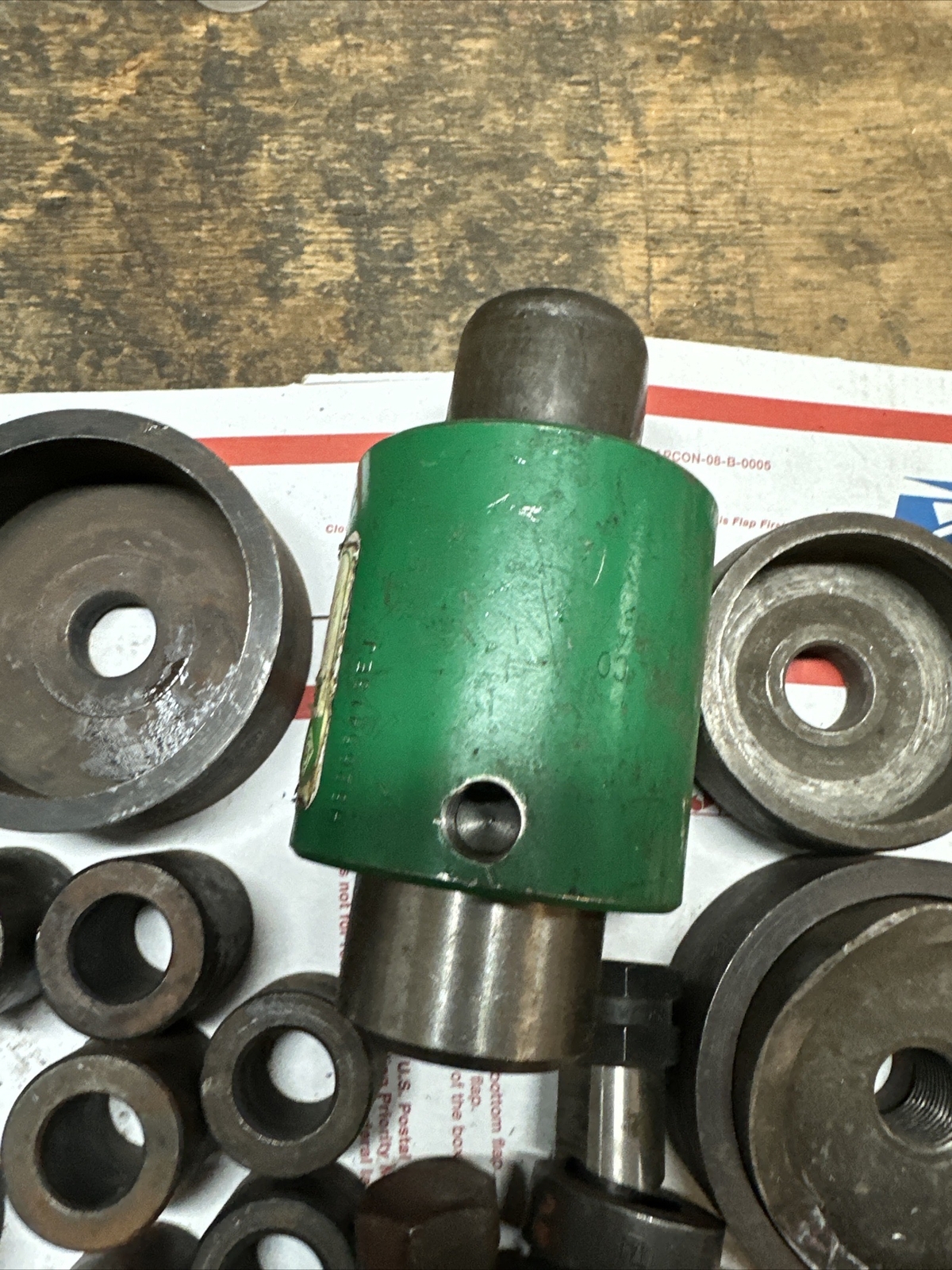 huge lot of 73 pieces Greenlee and others knockout punches parts free shipping eBay