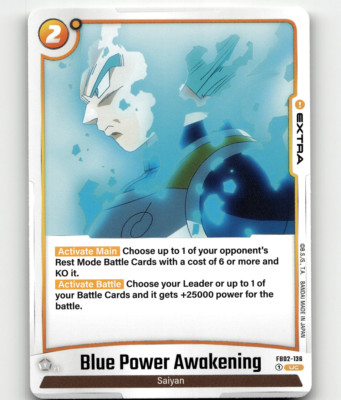 DBS: Fusion World Blue Power Awakening - Blazing Aura | eBay